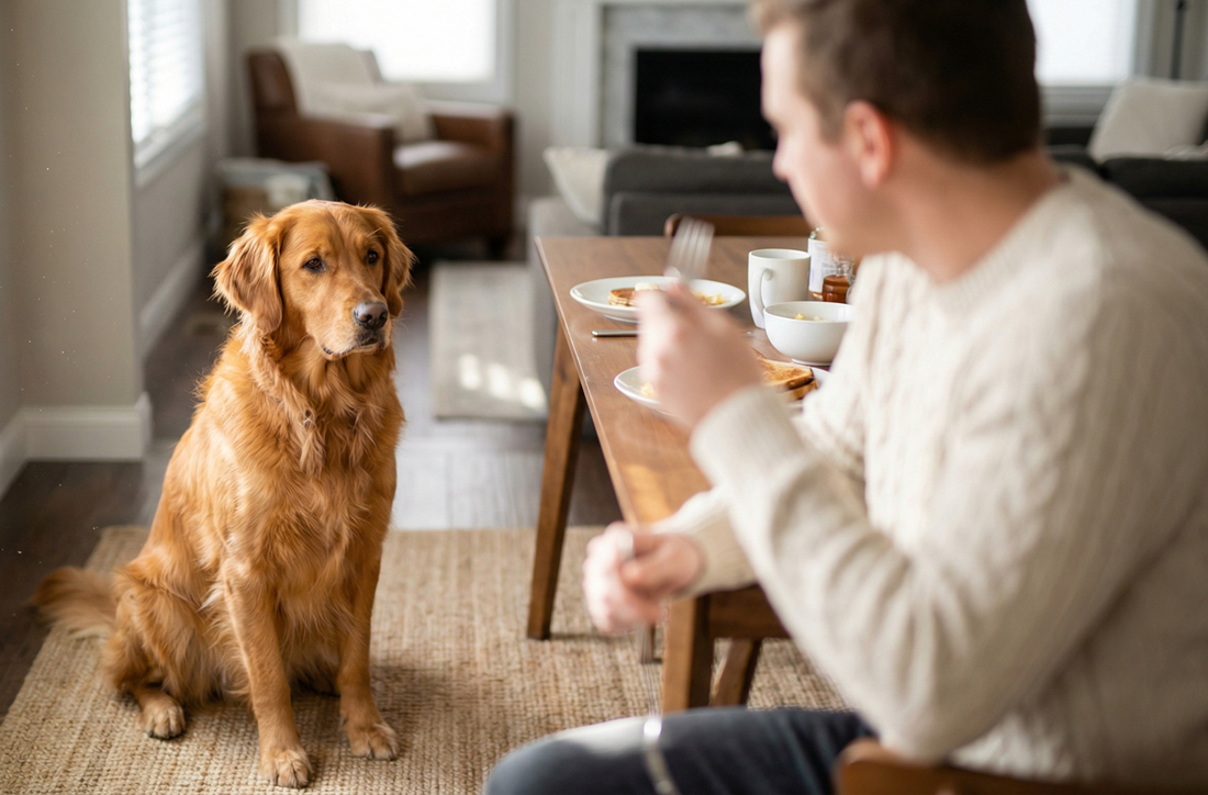 Zašto pas gleda u vas dok jedete? Odgovor nije ono što mislite