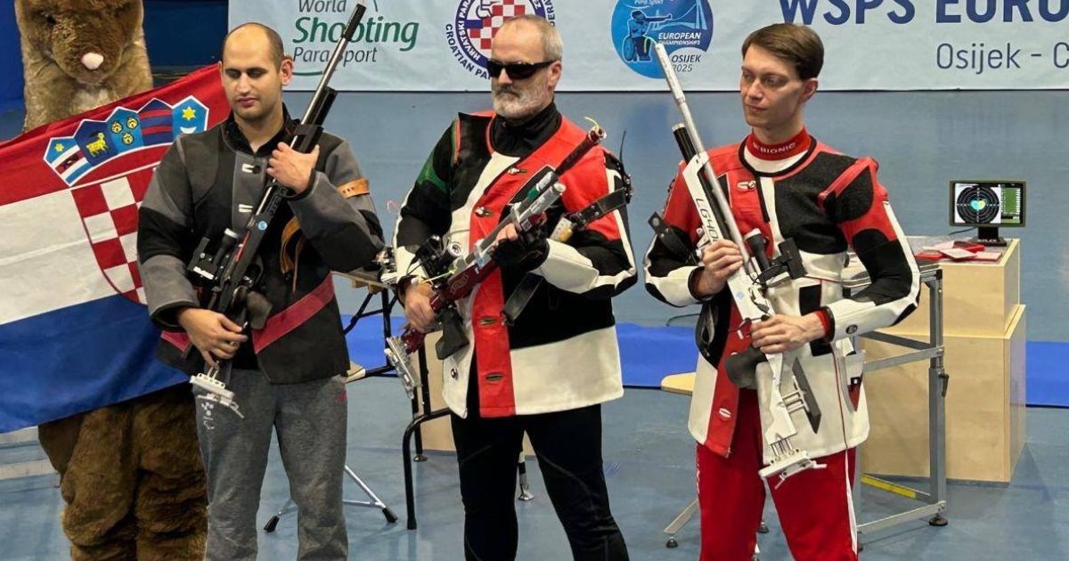 Hrvatski parastrijelci osvojili tri medalje na Europskom prvenstvu