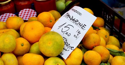 Stigle su prve mandarine iz Trogira po 15 kuna za kilogram