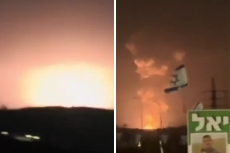 VIDEO Vatrena kugla osvijetlila nebo iznad izraelskog grada