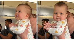 Beba koja pozdravlja sve koji se ukrcavaju na avion oduševila milijune, pogledajte