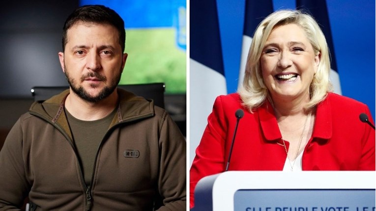 Zelenskij poslao poruku Le Pen: "Ako gospođa shvati da se prevarila..."