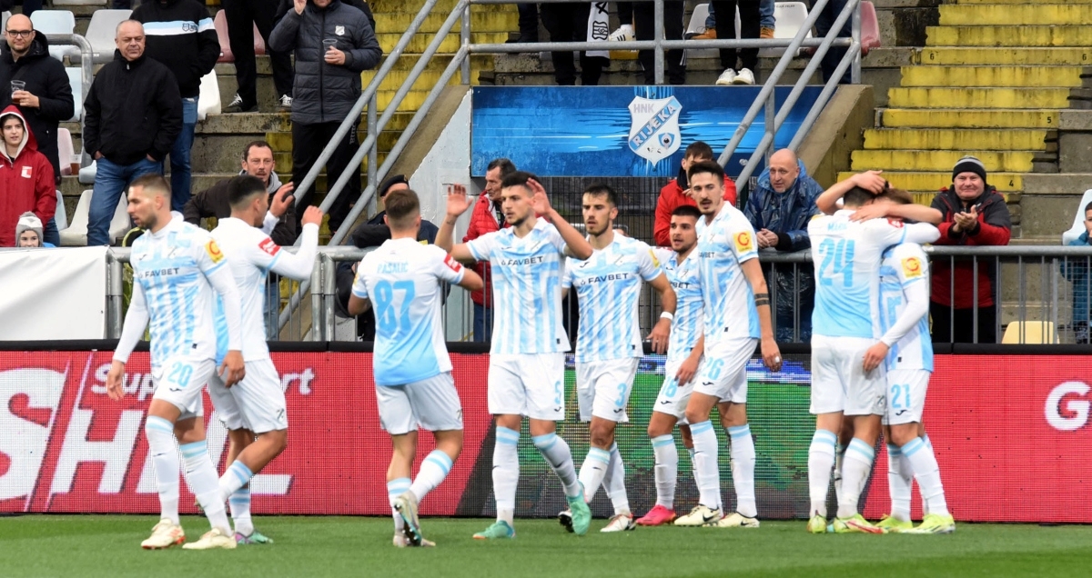 RUDEŠ - RIJEKA 0:3 Peta pobjeda Rijeke zaredom. Odvojila se na vrhu
