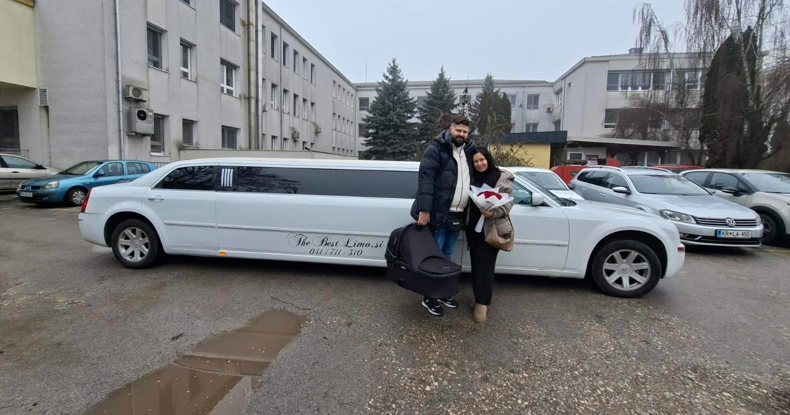 "Treba nam više ovakvih dečki": Slovenac po suprugu i bebu došao - limuzinom