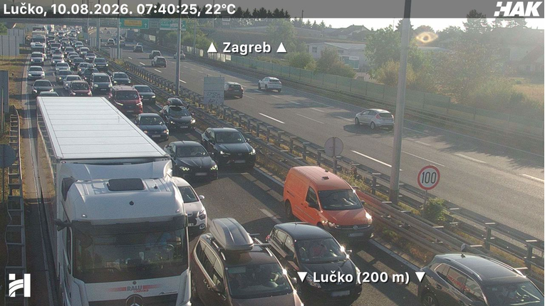 Gužve na autocestama prema moru, na A1 kolona oko tri kilometra