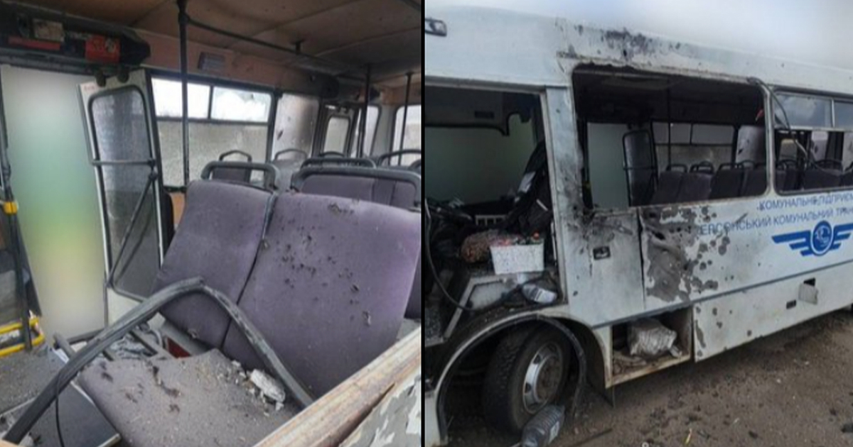 "Brutalni ljudski safari": Rusi napali autobuse u Hersonu, ima mrtvih i ranjenih