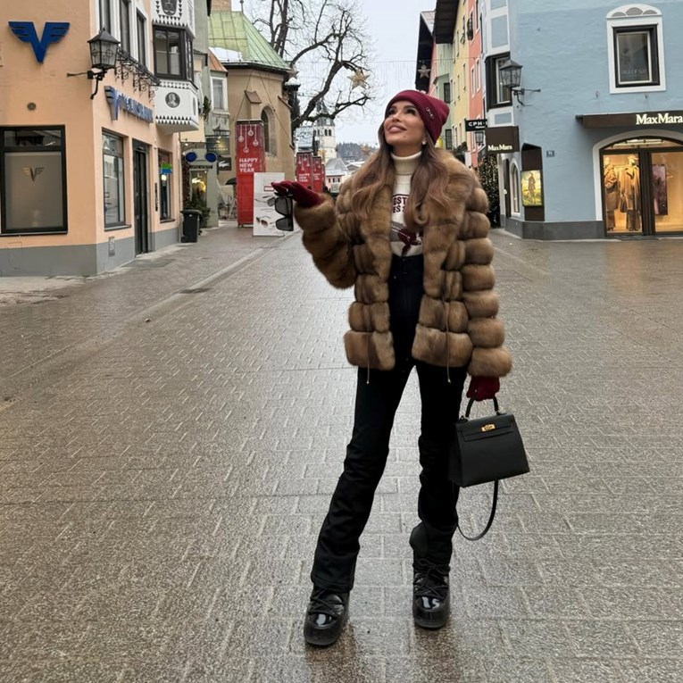 Severina pokazala kako biti šik i kad je temperatura ispod nule