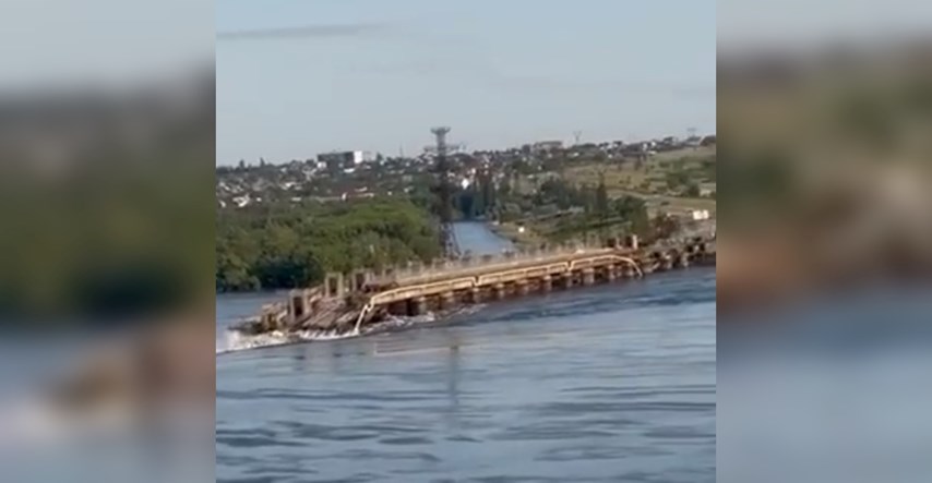Rusi: Razina vode u Novoj Kahovki nakon uništenja brane porasla za više od 10 metara