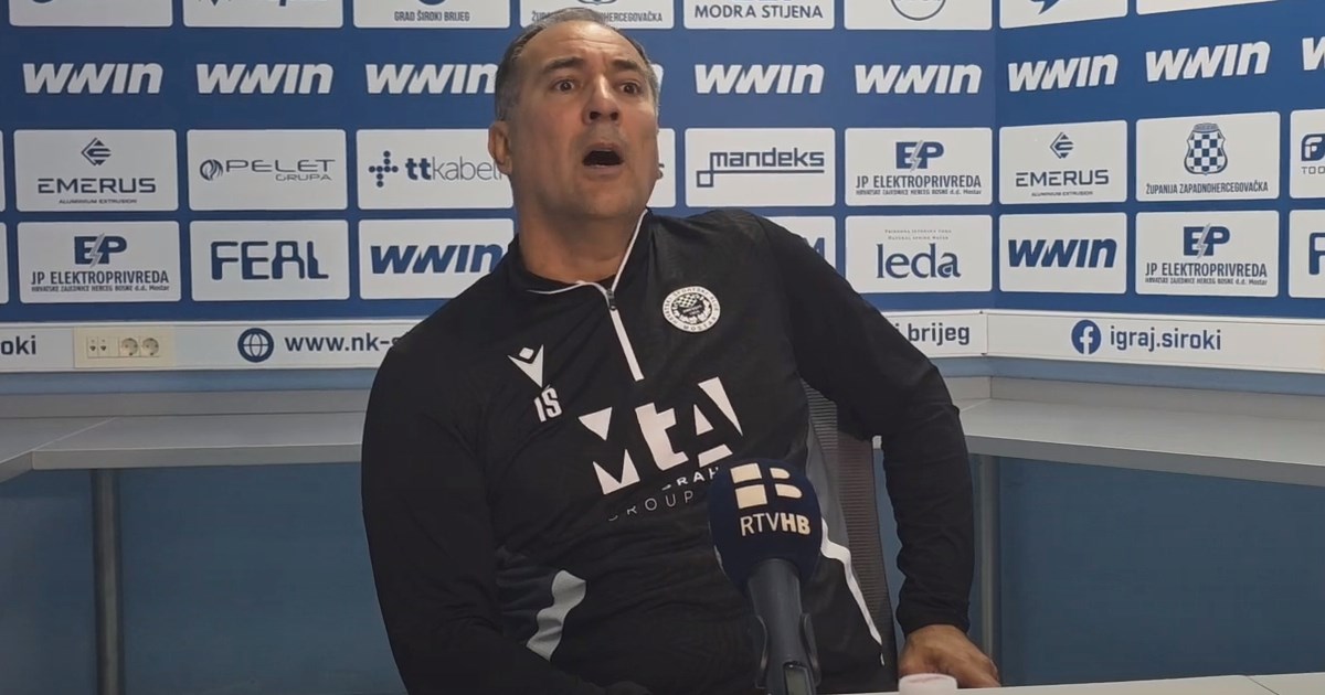 VIDEO Štimac se posvađao s novinarom i napustio presicu: "Šta? Šta? Ajde bježi..."