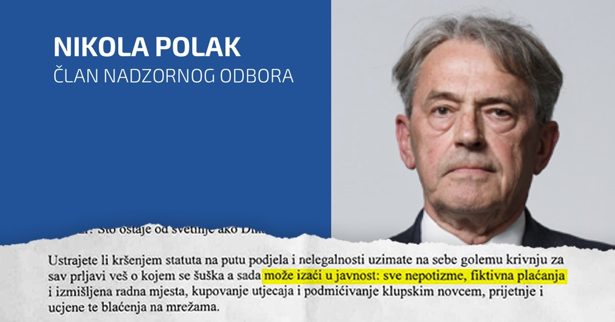 Procurio mail iz Dinama: Ako prljavo rublje izađe van, onda Dinamo više ne postoji