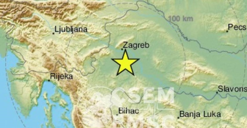 Potres magnitude 3.0 kod Petrinje