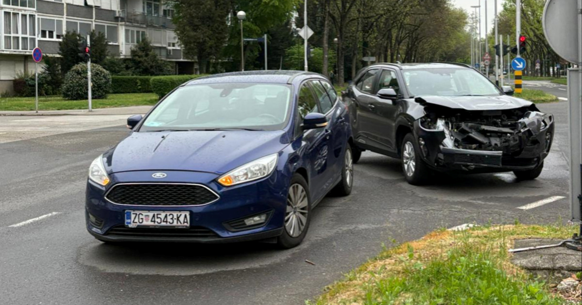 FOTO Sudar u Novom Zagrebu, promet je usporen