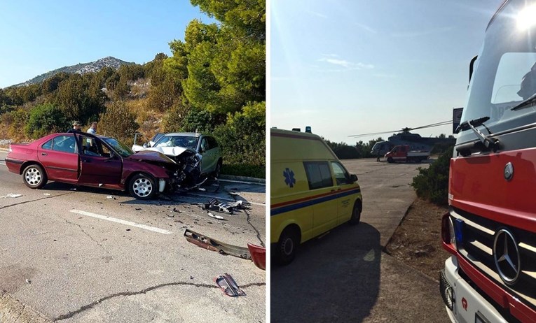Teška nesreća na Hvaru, četvero ozlijeđenih hitno helikopterom prebačeno u Split