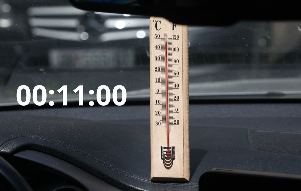 Vani je i do 39°C. Pogledajte temperaturu u autu nakon 10 minuta na suncu