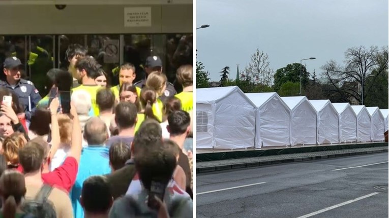 Što se to događa u Beogradu? Opsadno stanje pred RTS-om, niknuo Ćaciland 2.0