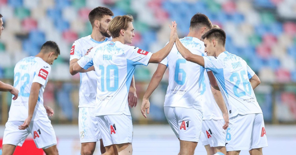 UŽIVO Rijeka vodi protiv Rudeša, Fruk pogodio stativu