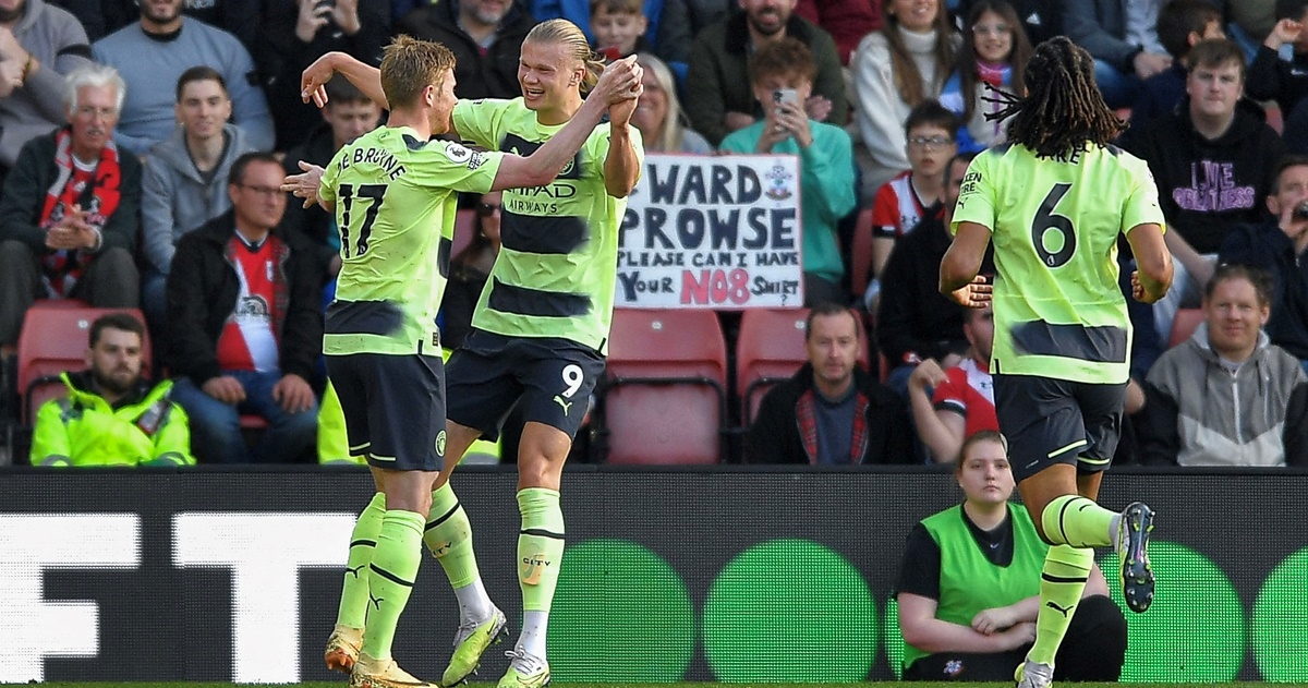 Oršić s tribina gledao kako Haaland gazi Southampton