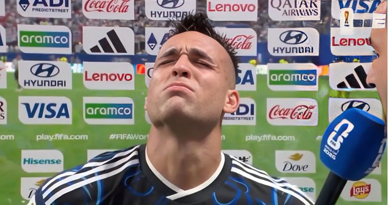 VIDEO Heroj Argentine plakao pred kamerama: Upravo sam nazvao mamu