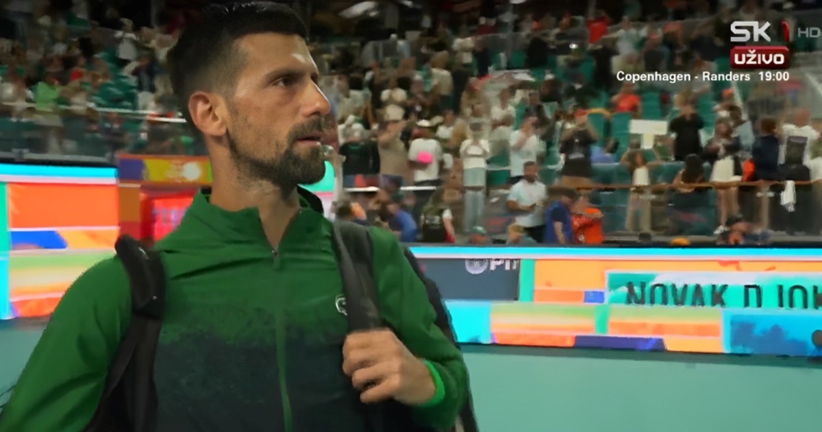 Đoković imao natečeno oko. Pogledajte kako je izgledao prije finala Miamija