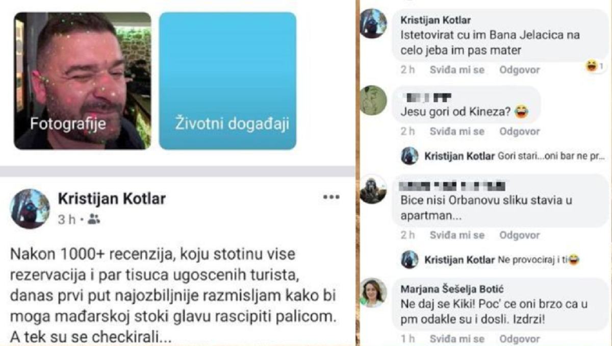 Zadarski vijećnik o mađarskim turistima: "Moga bi im glavu rascipiti palicom"