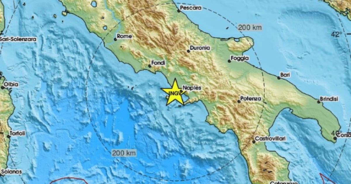 Serija potresa u supervulkanskom području kod Napulja