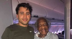 Mladić u avionu ustupio mjesto 88-godišnjoj baki u prvom razredu i ostvario joj san