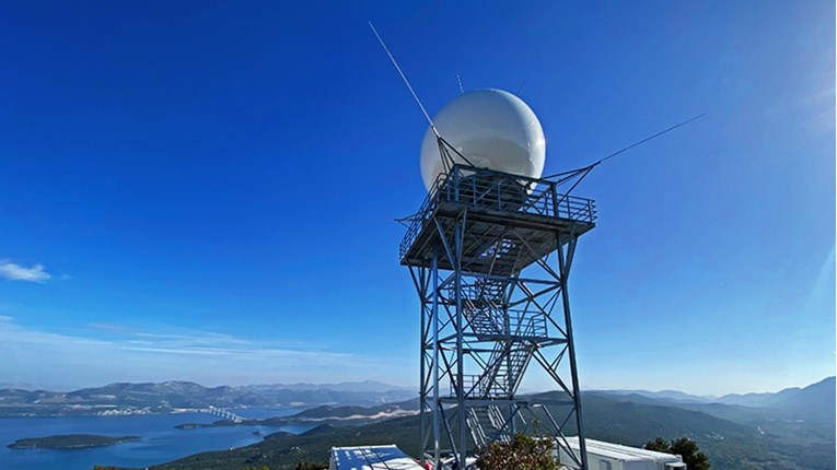 Proradio meteorološki radar na Pelješcu. Prvi put u povijesti podaci iz cijele zemlje