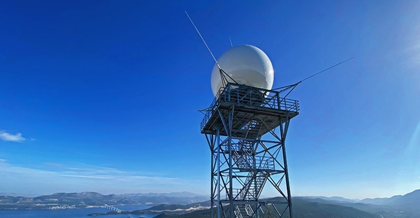 Proradio meteorološki radar na Pelješcu