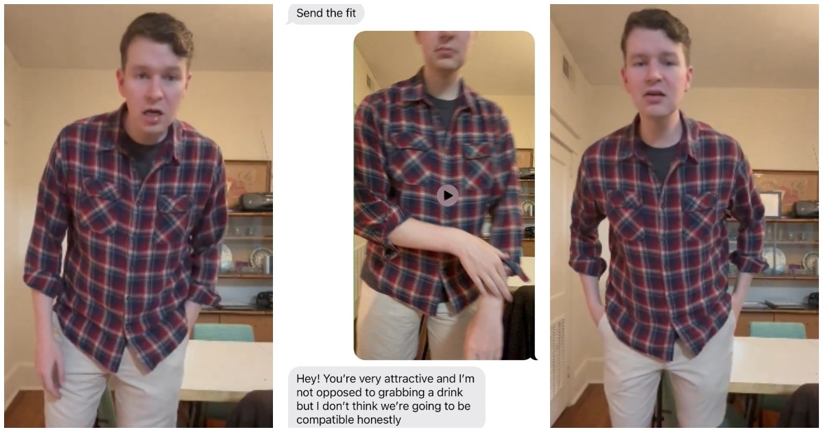 "Pravi si milenijalac": Dečko mu otkazao prvi spoj zbog odjeće koju je htio obući