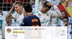 Pogledajte kako je Cristiano Ronaldo reagirao na Messijevo osvajanje Zlatne lopte