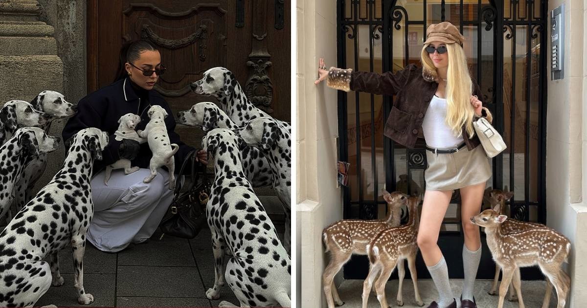 Novi trend: Zgodne cure dodaju AI životinje na fotke da bi dobile više klikova 🙄