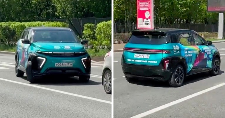 VIDEO Rusija razvija svoj električni auto. Danas je prvi put bio na ulicama Moskve