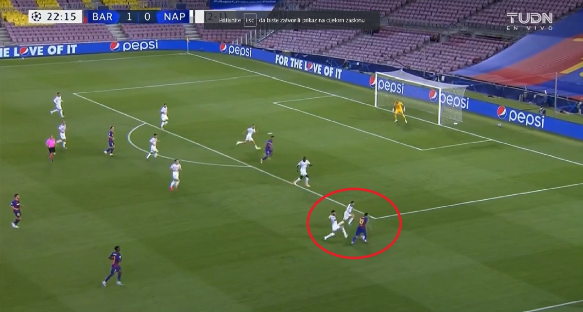 Čudesni Messi izvozao obranu Napolija i prekrasno zabio, Rakitić namjestio prvi gol