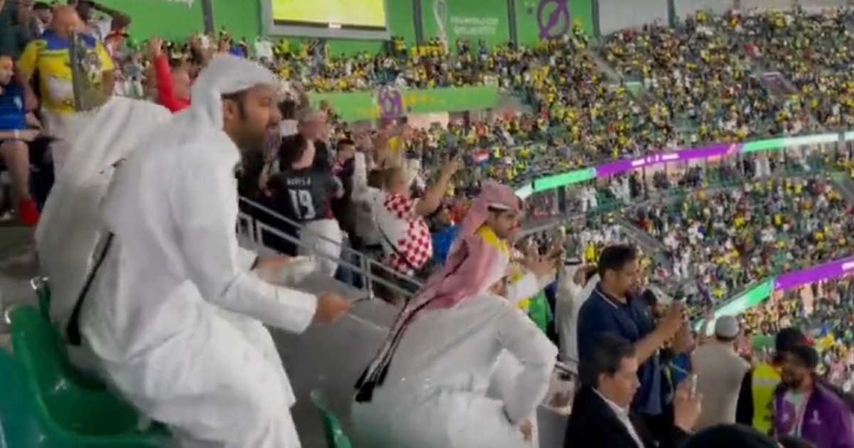 VIDEO Šeike razočarala pobjeda Hrvatske. Bijesni su napuštali stadion