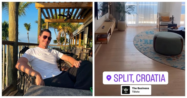 Tiësto pokazao svoj smještaj u Splitu, objavio snimku apartmana