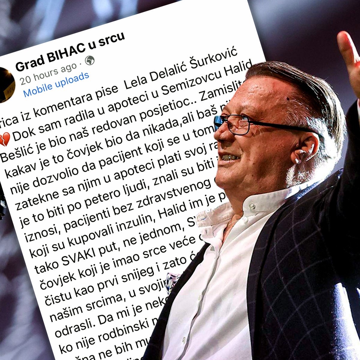 Zaposlenica ljekarne u BiH ispričala anegdotu s Halidom: "Imao je srce veće od džepa"