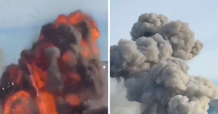 VIDEO Golema eksplozija na Krimu. Gust oblak dima iznad vojnog kompleksa