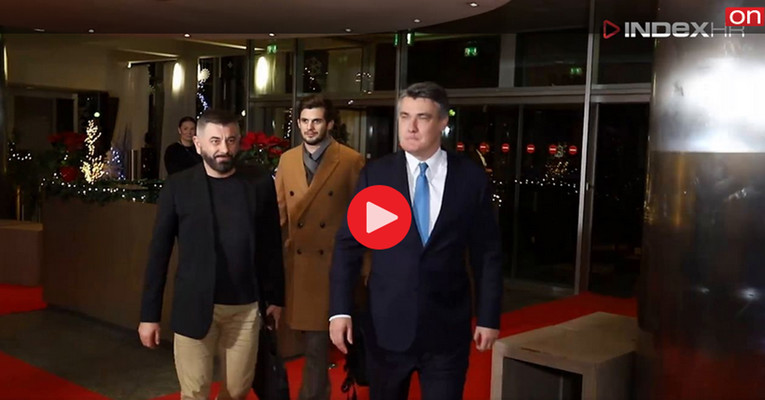 VIDEO Pogledajte Milanovićev dolazak na sučeljavanje