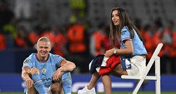 Haaland osvajanje Lige prvaka slavio na terenu s curom, fotka nasmijala navijače