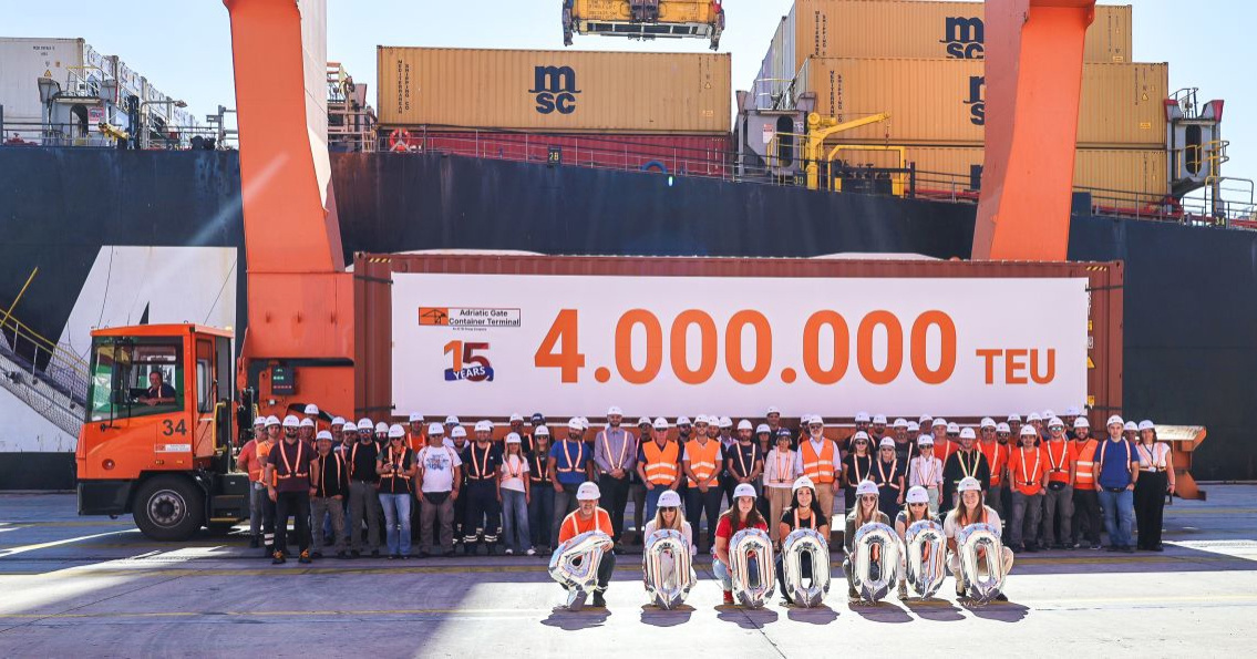 Riječki terminal udvostručio promet
