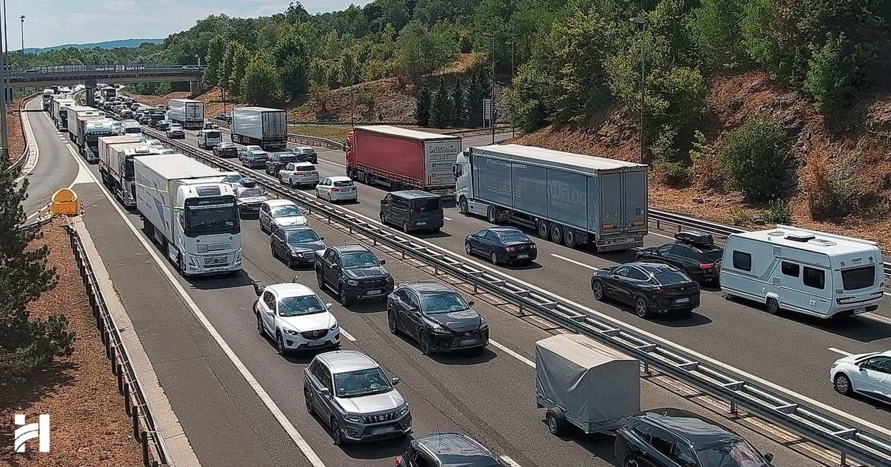 Nesreća na A1 u tunelu Sveti Marko, kolona duga devet kilometara