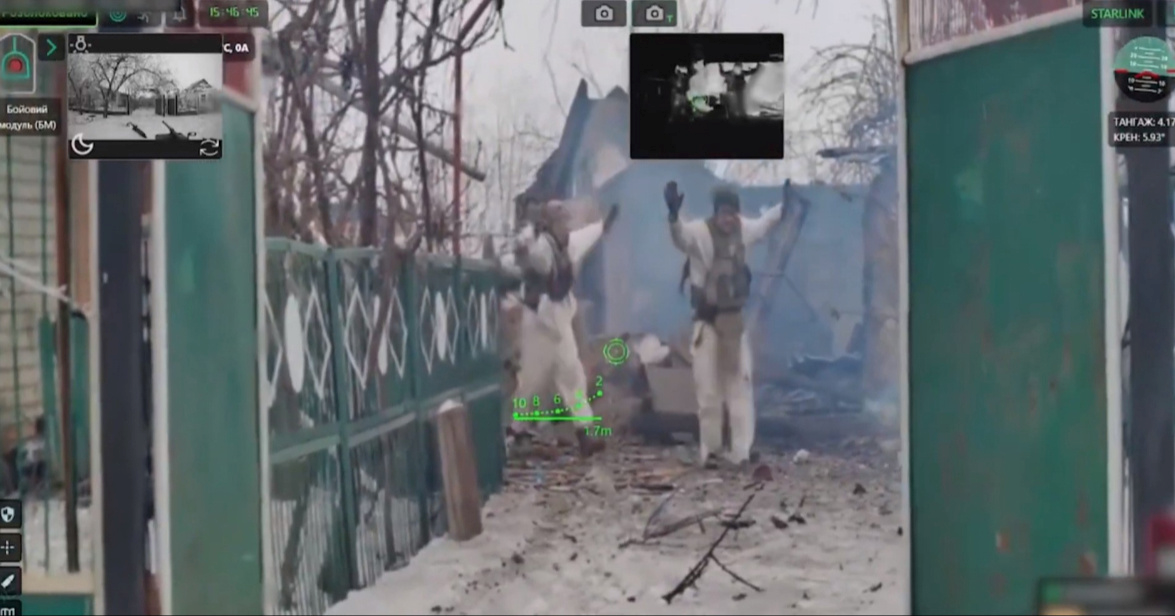 VIDEO Rusi se predali ukrajinskom naoružanom robotu