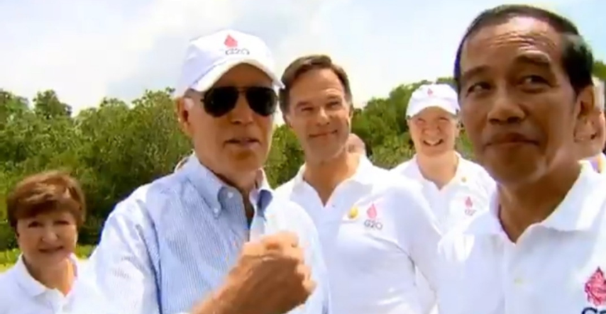 "Predsjedniče, on je Rus": Bidenova reakcija kad je opipao bicepse snimatelja je hit