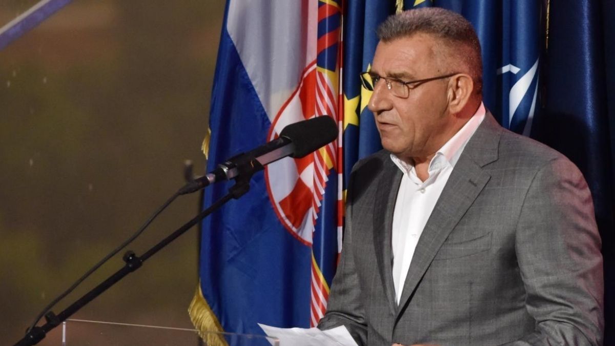 Gotovina održao govor u Kninu