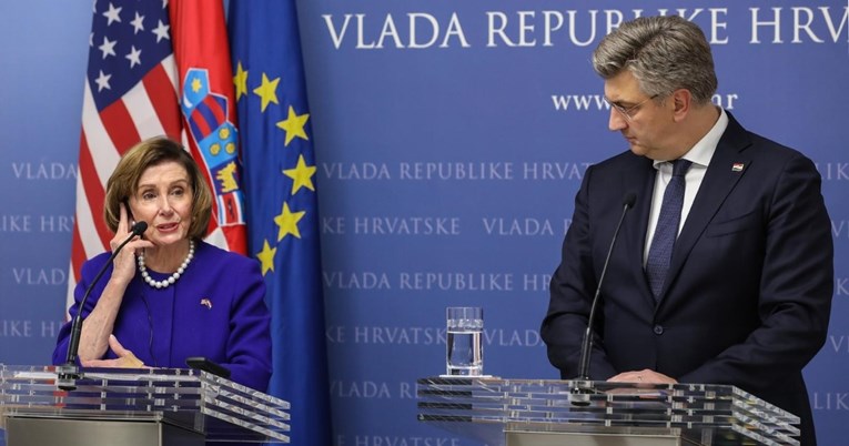 Pelosi: Hrvatska je lider u diversifikaciji izvora energije