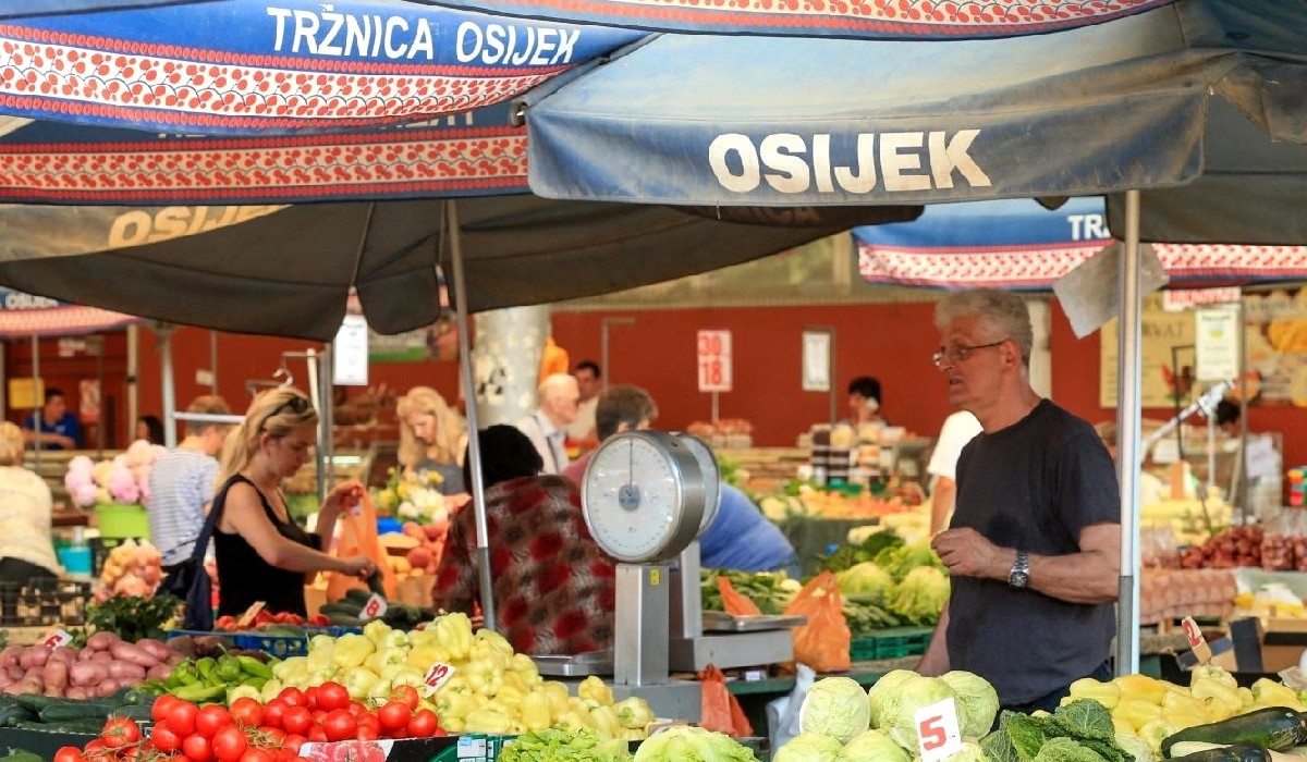 U Osijeku zatvorene tržnice, nove preporuke građanima