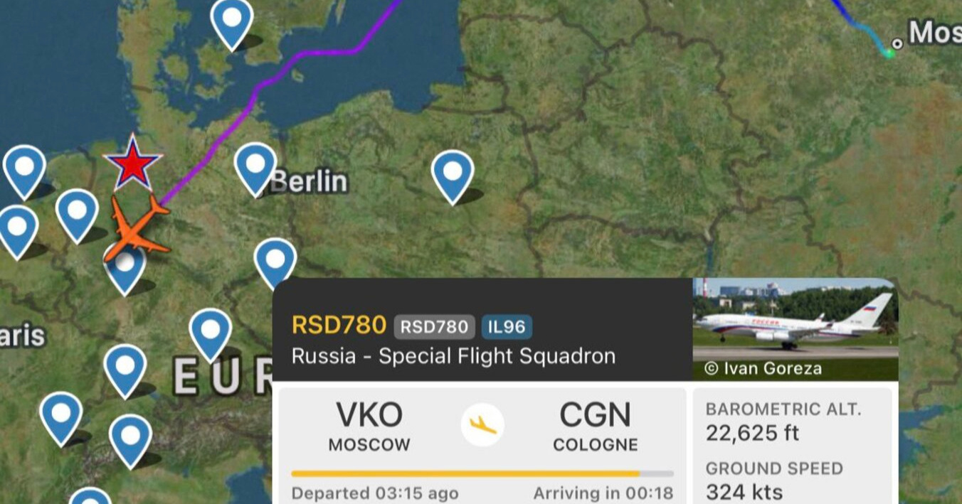 Ruski vladin avion sletio u Köln, Njemačka objasnila zašto