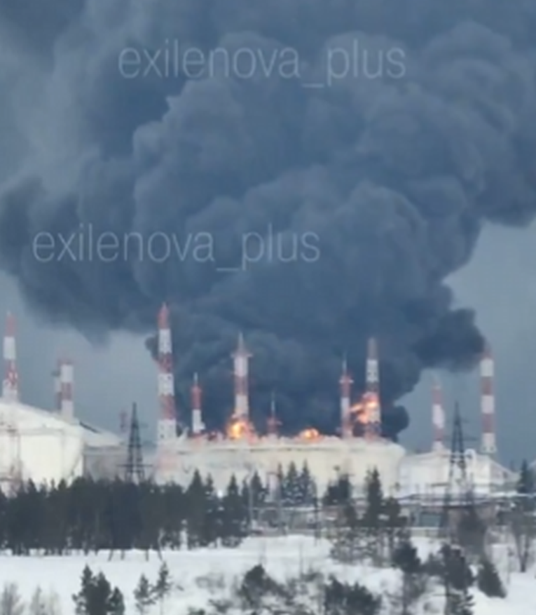 Šire se snimke napada na ključno čvorište za Družbu. Rusi priznali: Pogođeno je