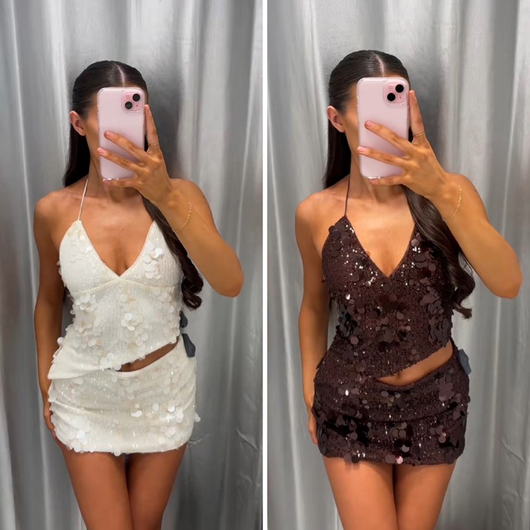 Djevojke su složne: Bershkin set izgleda kao stvoren za doček Nove godine