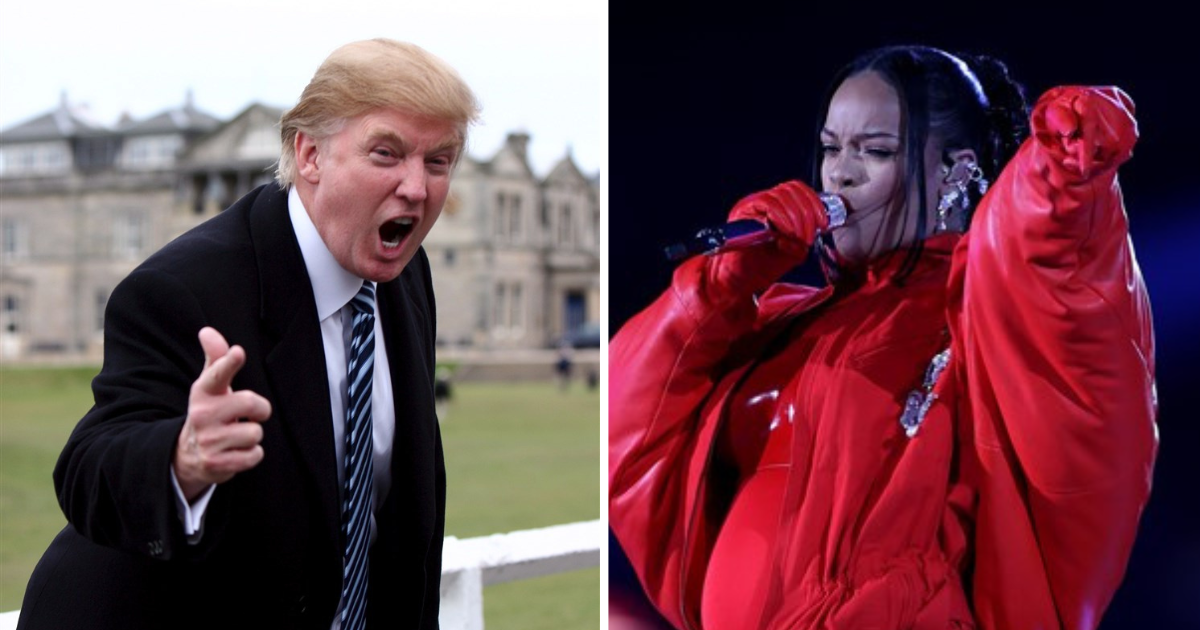 Trump napao trudnu Rihannu: "Uvrijedila je pola nacije. Najgori nastup u povijesti"